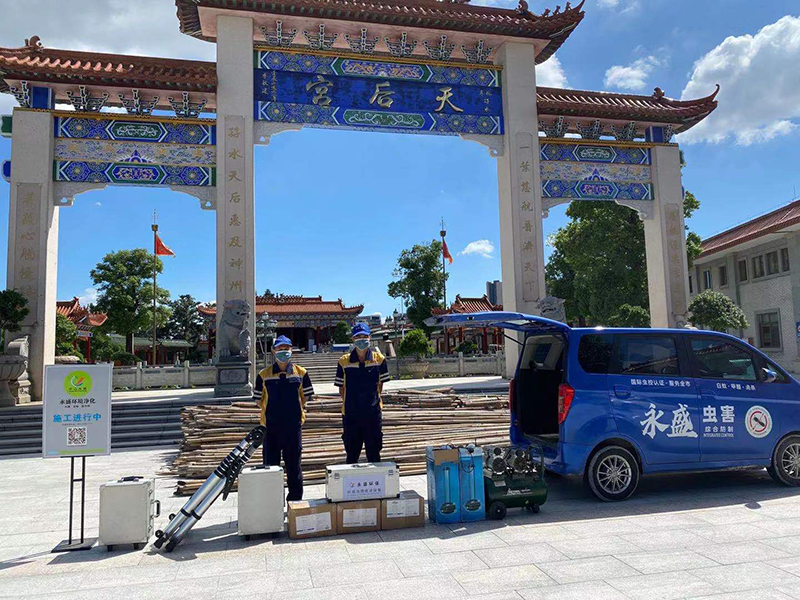 天后宮除甲醛案例